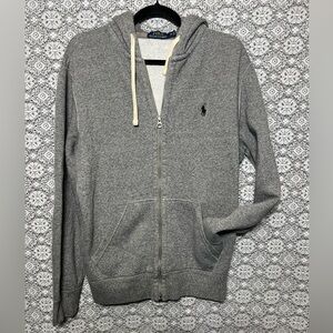 Polo zip up hoodie